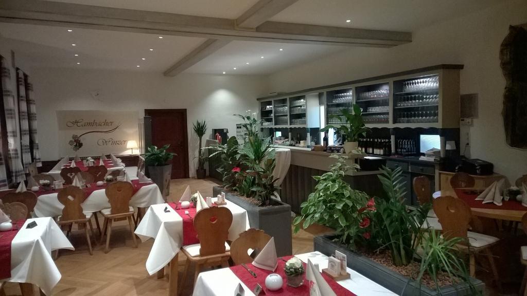 Hotel Restaurant Hambacher Winzer Neustadt an der Weinstraße Exterior foto