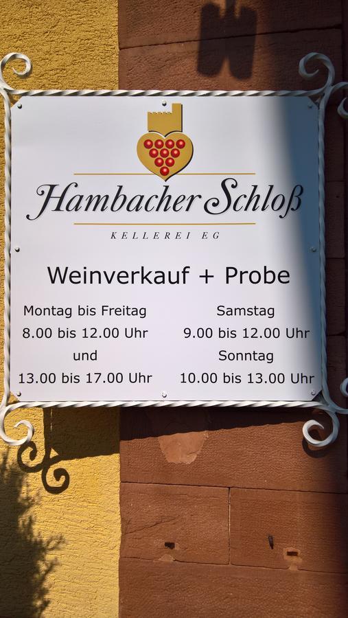 Hotel Restaurant Hambacher Winzer Neustadt an der Weinstraße Exterior foto